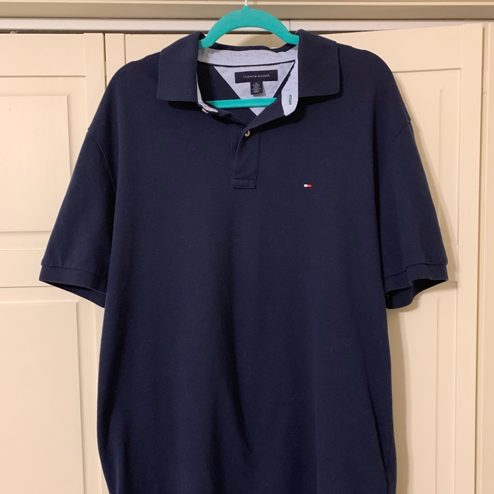 Tommy Hilfiger XL Navy Polo